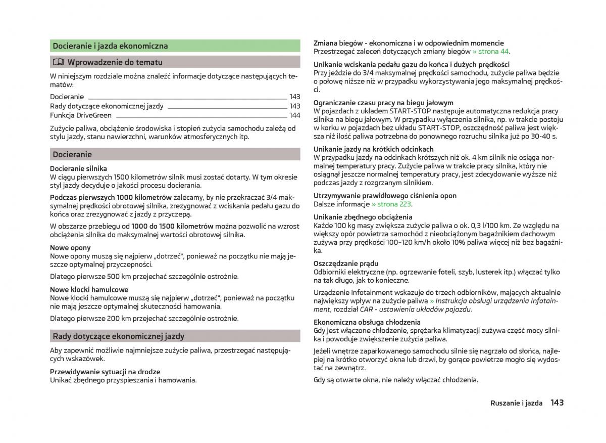 Skoda Superb III 3 instrukcja obslugi / page 146