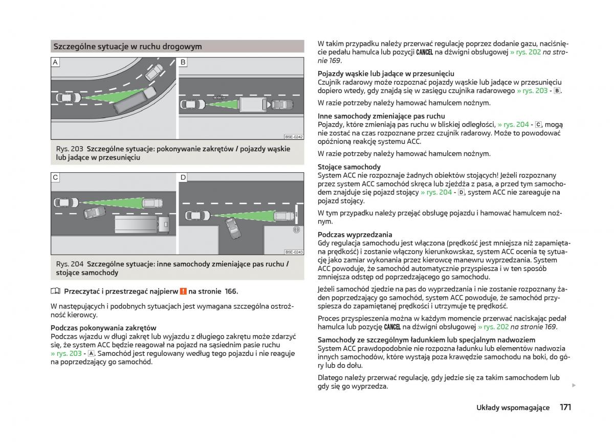 Skoda Superb III 3 instrukcja obslugi / page 174