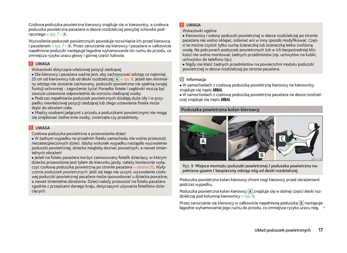 Skoda Superb III 3 instrukcja obslugi / page 20