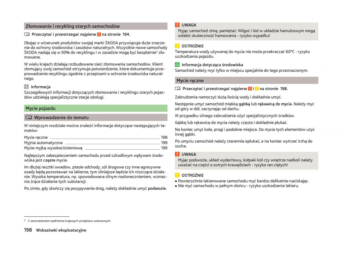 Skoda Superb III 3 instrukcja obslugi / page 201