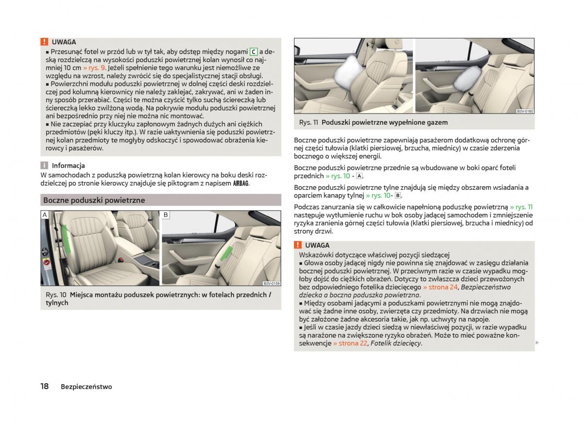 Skoda Superb III 3 instrukcja obslugi / page 21