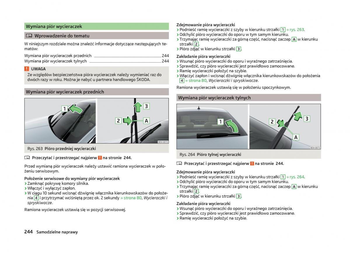 Skoda Superb III 3 instrukcja obslugi / page 247