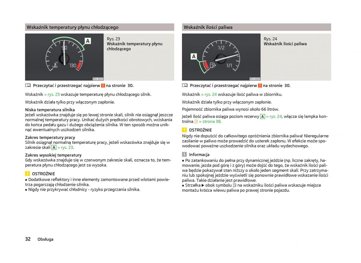 Skoda Superb III 3 instrukcja obslugi / page 35