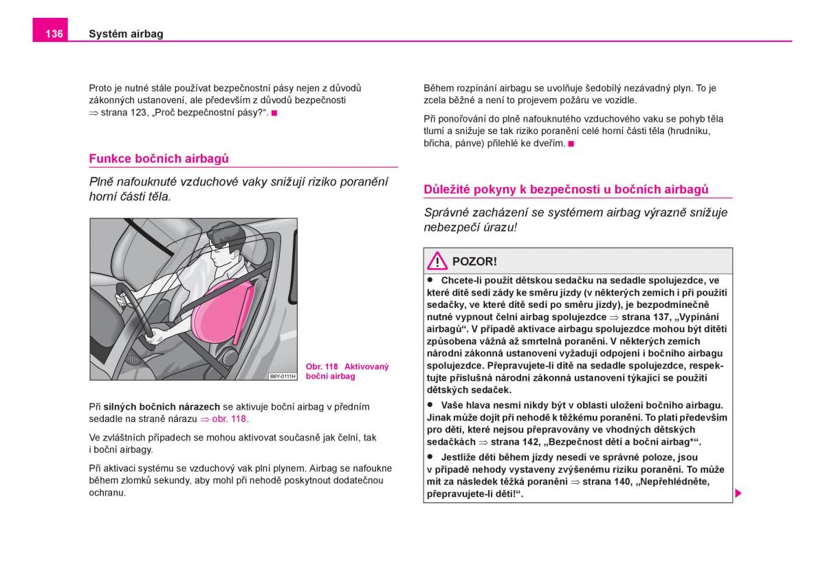 Skoda Fabia I 1 navod k obsludze / page 137