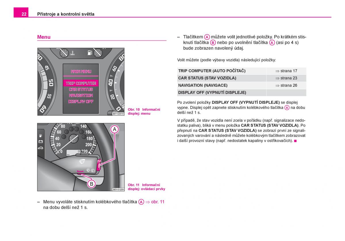 Skoda Fabia I 1 navod k obsludze / page 23