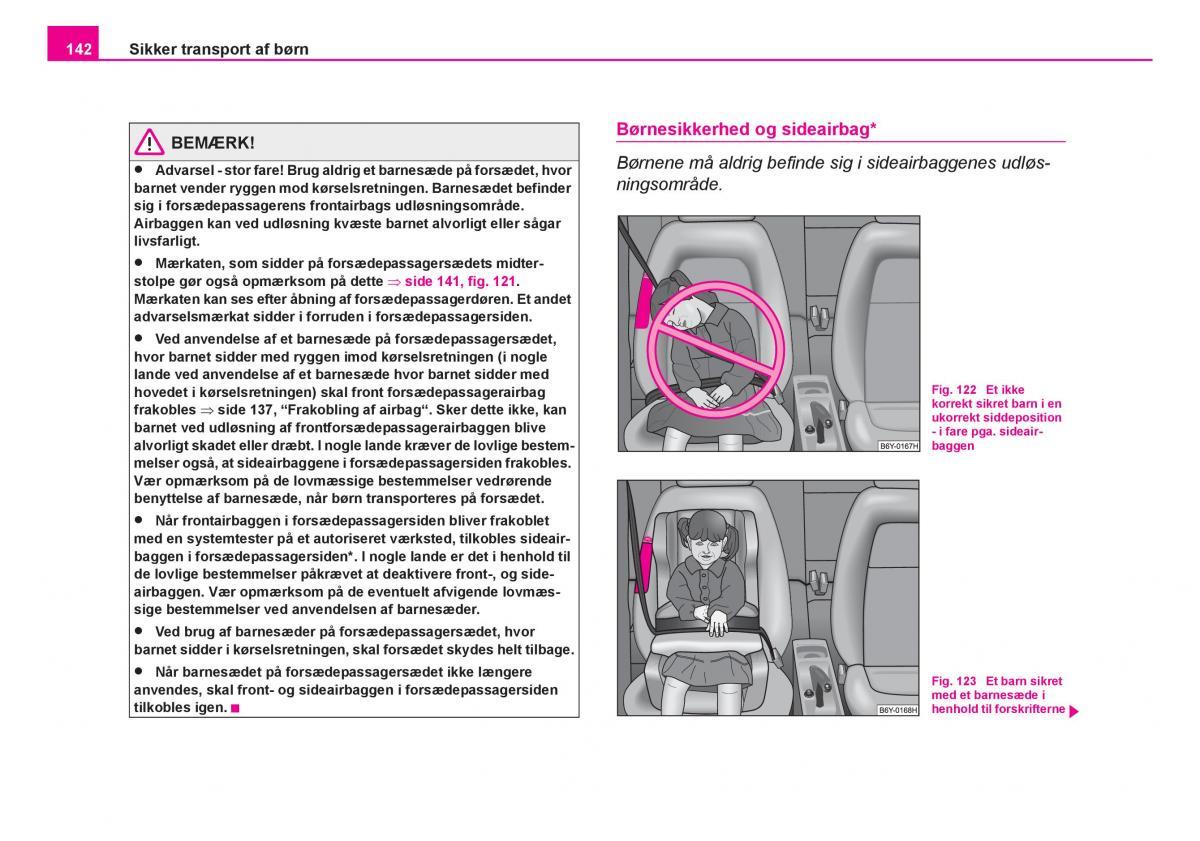 Skoda Fabia I 1 Bilens instruktionsbog / page 143