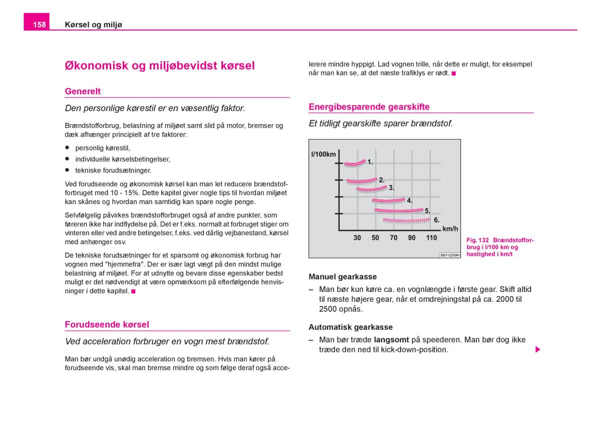 Skoda Fabia I 1 Bilens instruktionsbog / page 159