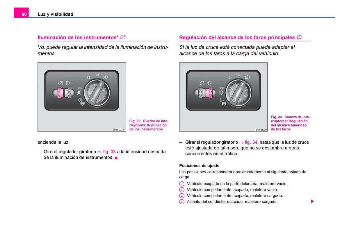 Skoda Fabia I 1 manual del propietario / page 61