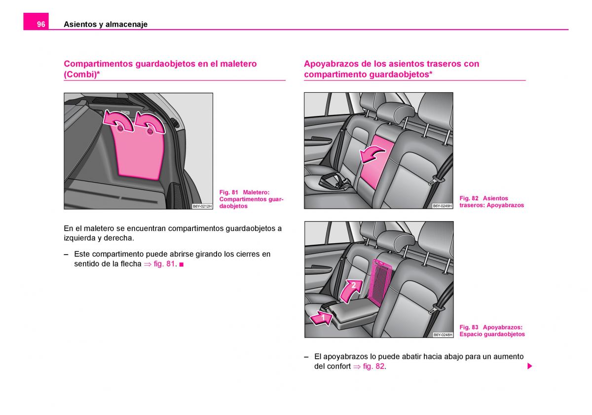 Skoda Fabia I 1 manual del propietario / page 97