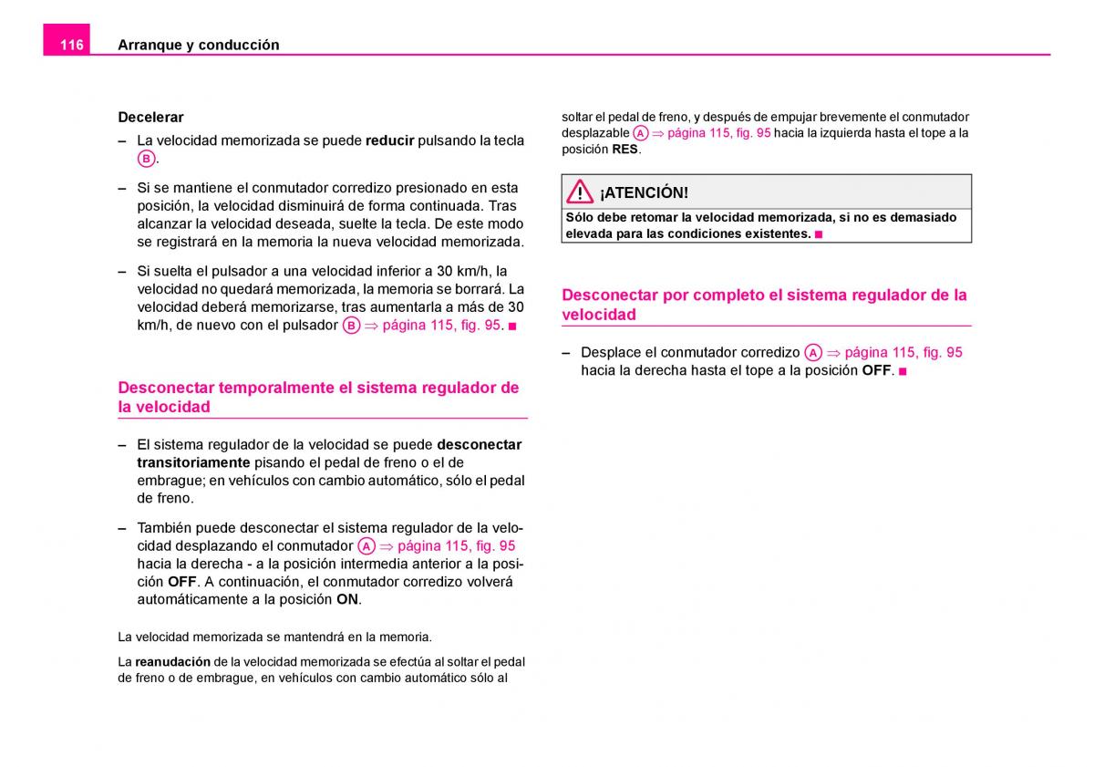 Skoda Fabia I 1 manual del propietario / page 117