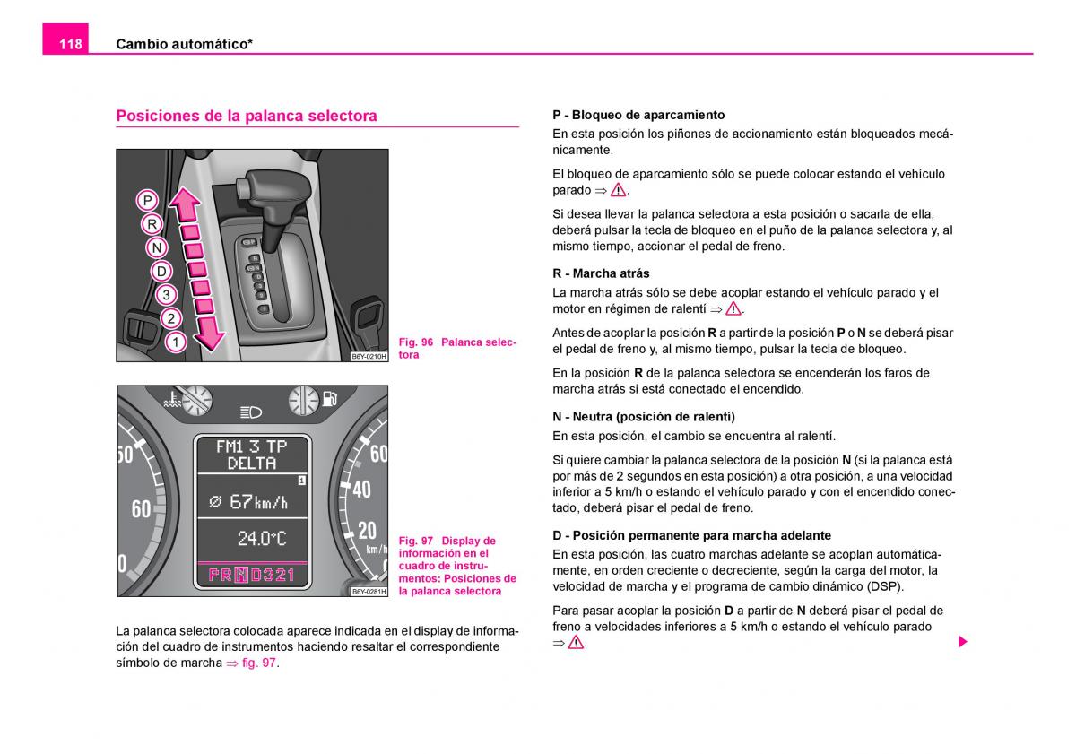 Skoda Fabia I 1 manual del propietario / page 119