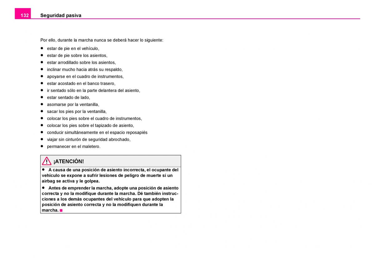 Skoda Fabia I 1 manual del propietario / page 133