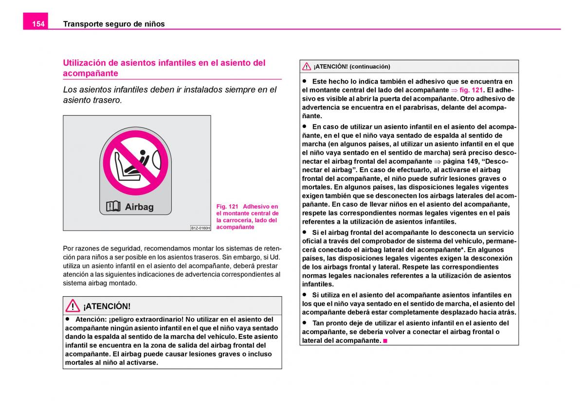 Skoda Fabia I 1 manual del propietario / page 155