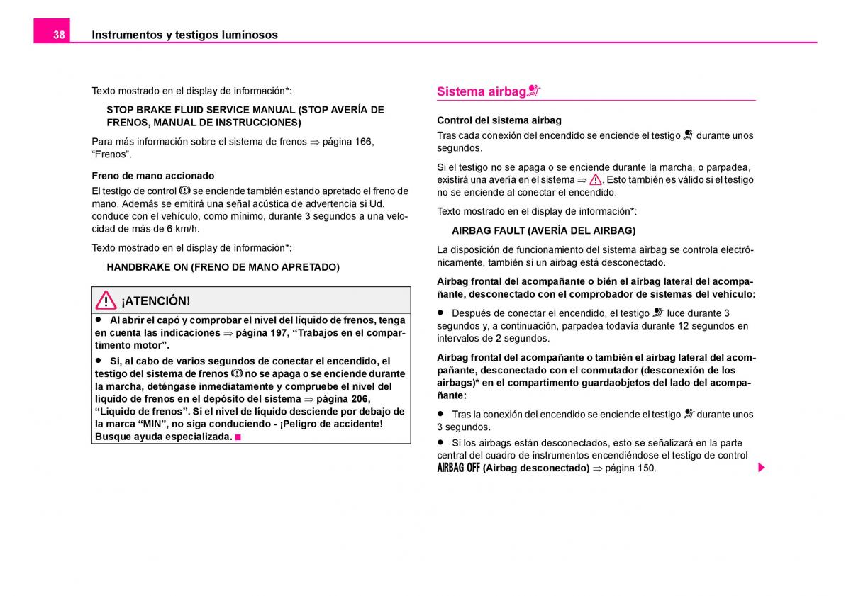 Skoda Fabia I 1 manual del propietario / page 39