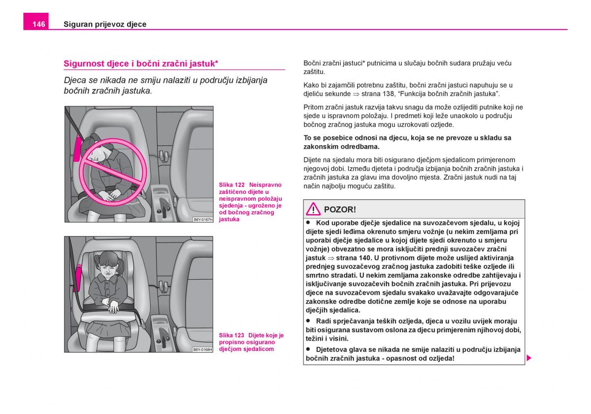 Skoda Fabia I 1 vlasnicko uputstvo / page 147