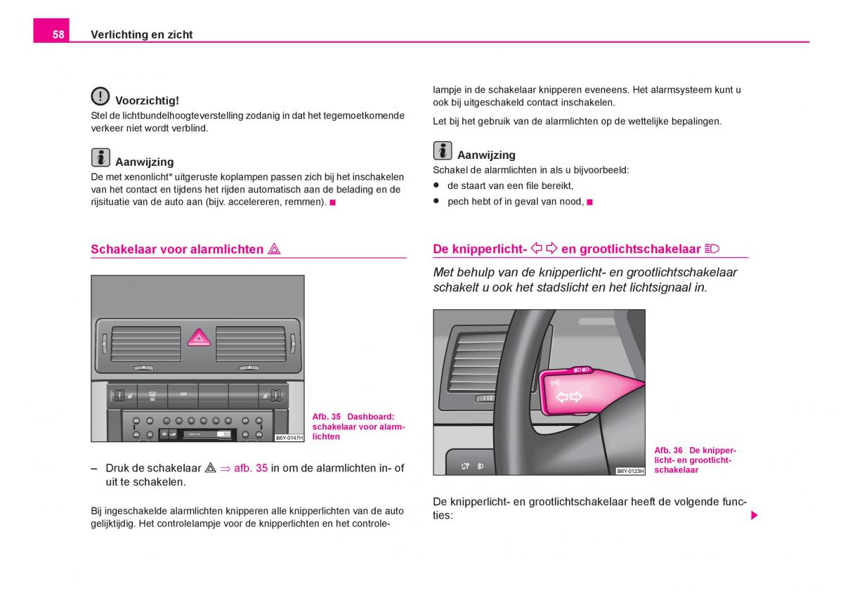 Skoda Fabia I 1 handleiding / page 59