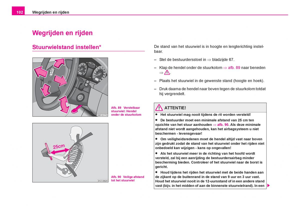 Skoda Fabia I 1 handleiding / page 103