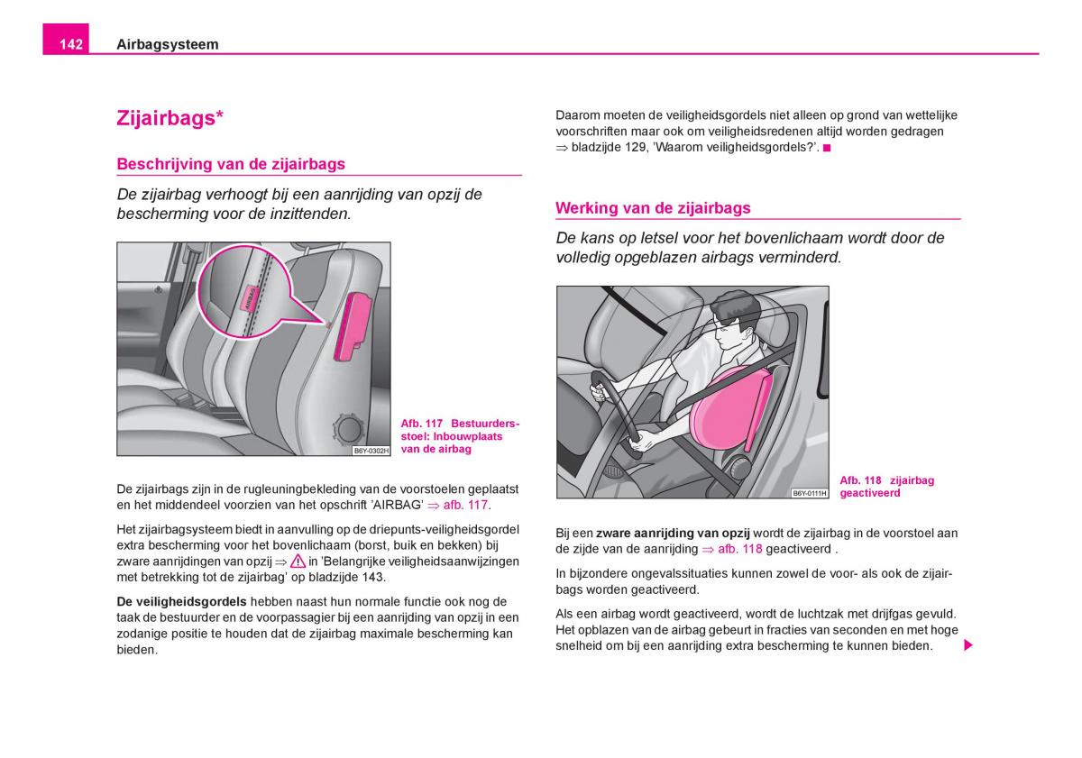 Skoda Fabia I 1 handleiding / page 143