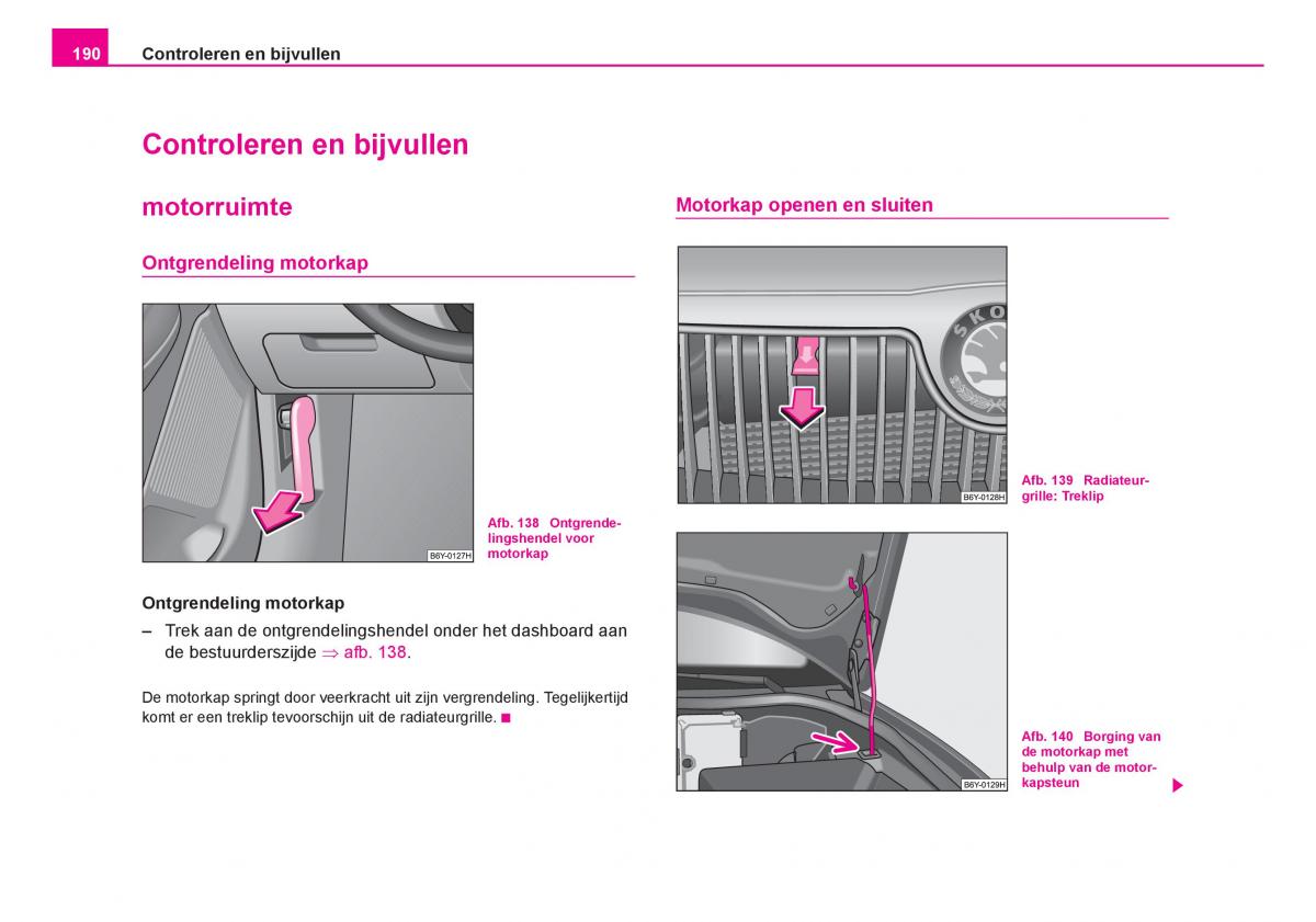 Skoda Fabia I 1 handleiding / page 191