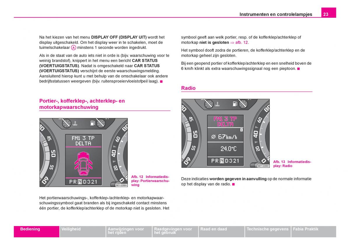 Skoda Fabia I 1 handleiding / page 24