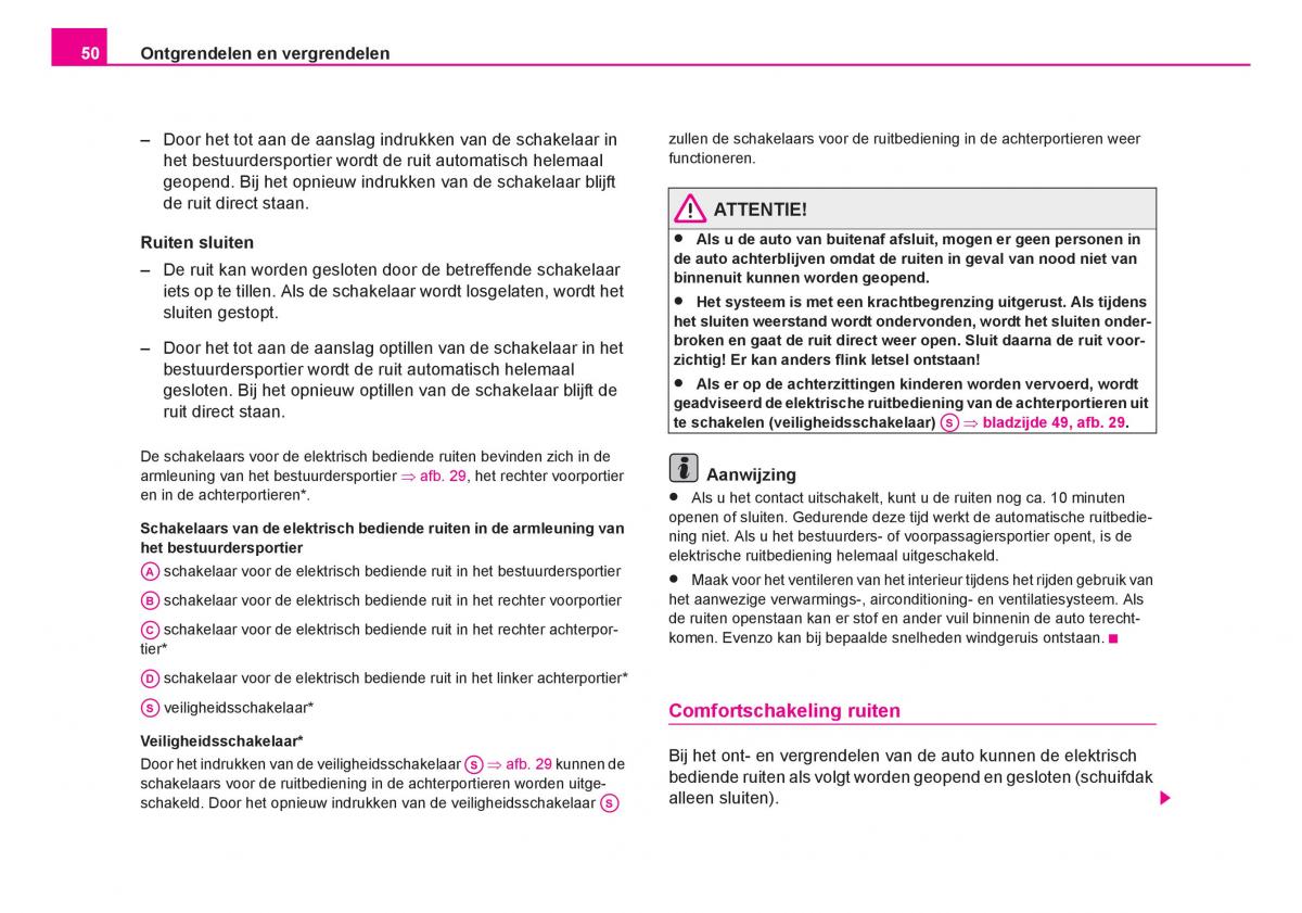 Skoda Fabia I 1 handleiding / page 51