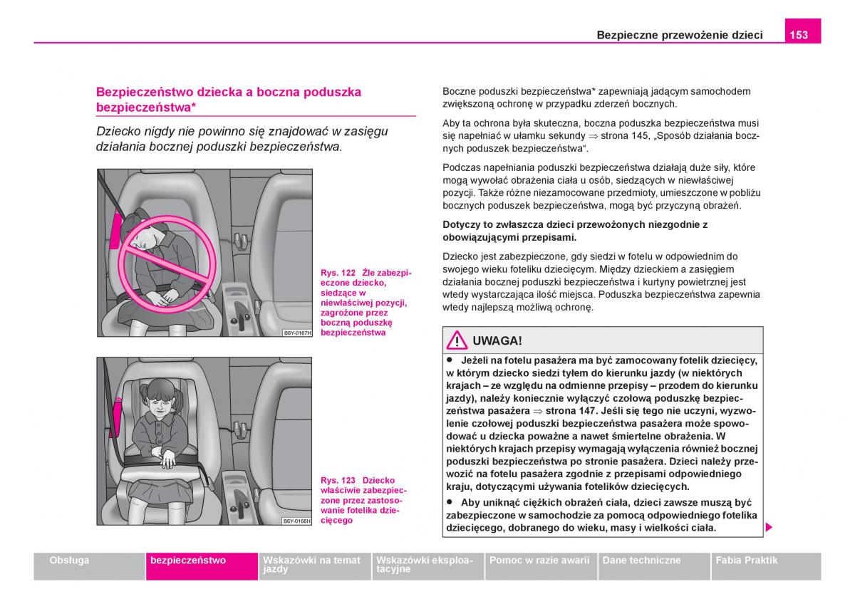 Skoda Fabia I 1 instrukcja obslugi / page 154