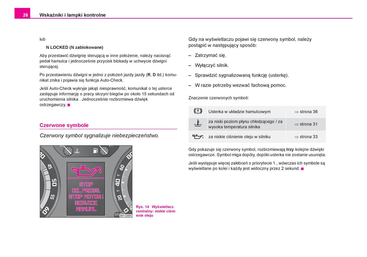 Skoda Fabia I 1 instrukcja obslugi / page 27