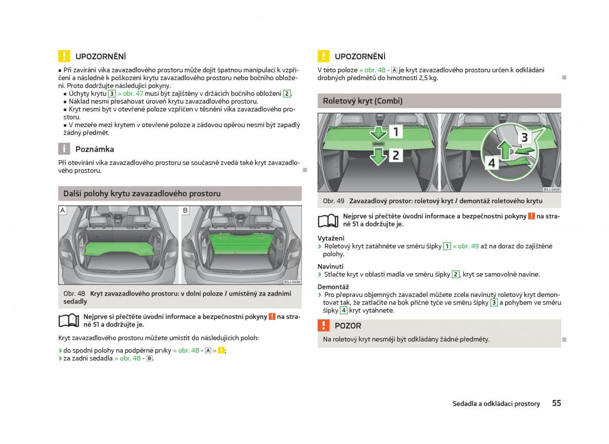 Skoda Fabia II 2 navod k obsludze / page 57