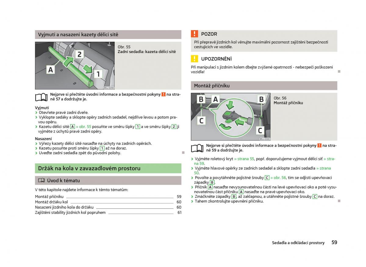 Skoda Fabia II 2 navod k obsludze / page 61