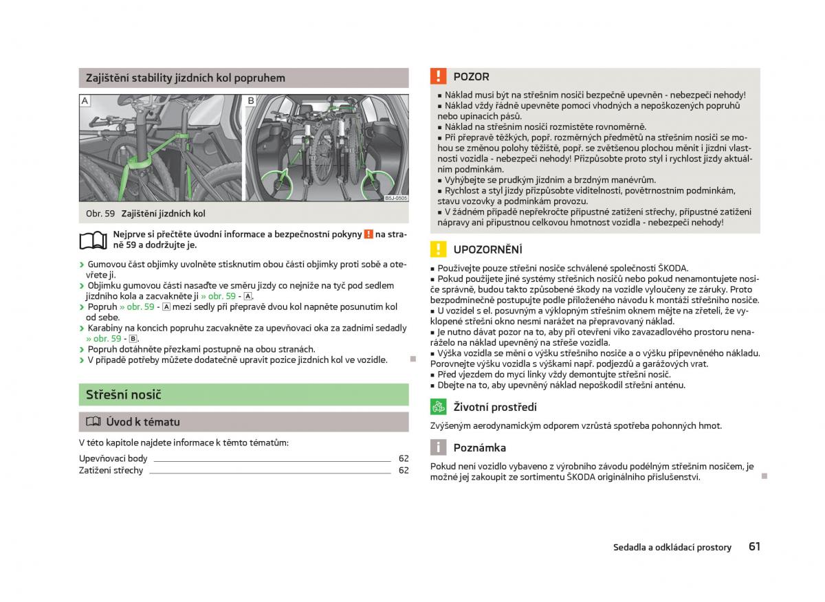 Skoda Fabia II 2 navod k obsludze / page 63