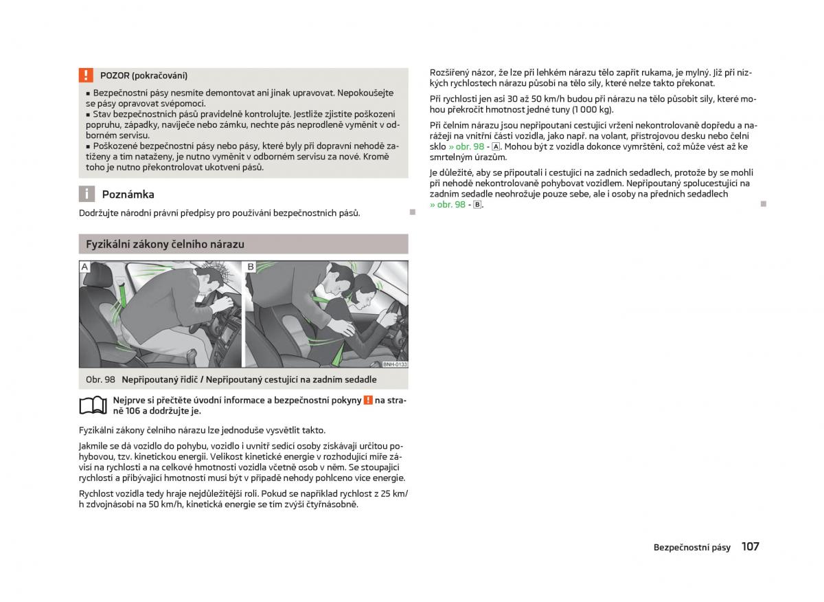 Skoda Fabia II 2 navod k obsludze / page 109