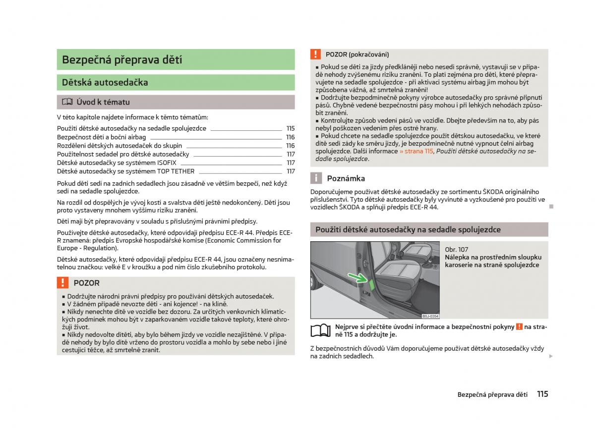 Skoda Fabia II 2 navod k obsludze / page 117