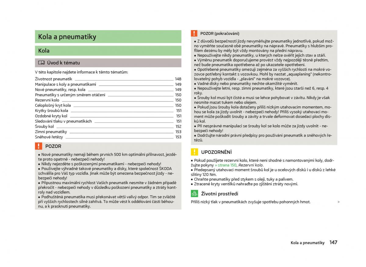 Skoda Fabia II 2 navod k obsludze / page 149