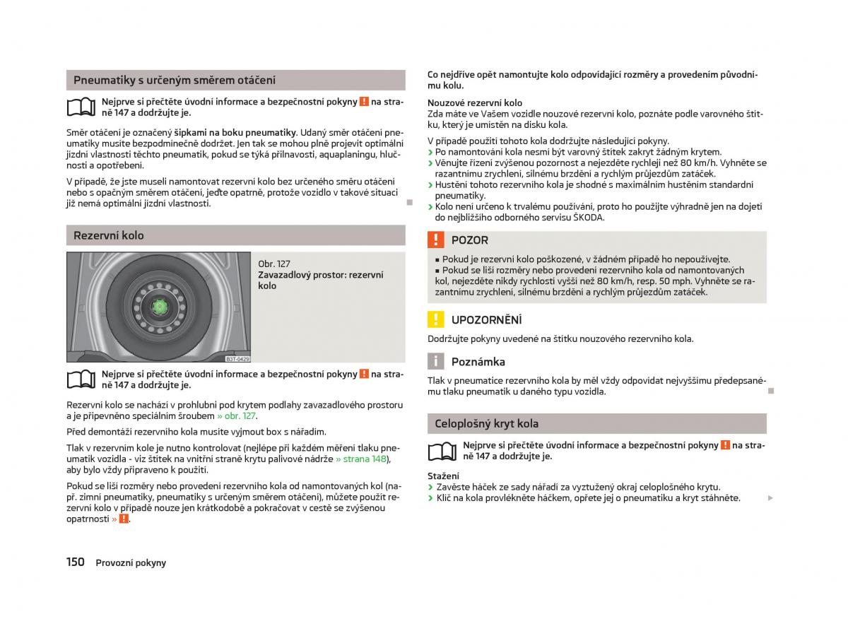 Skoda Fabia II 2 navod k obsludze / page 152