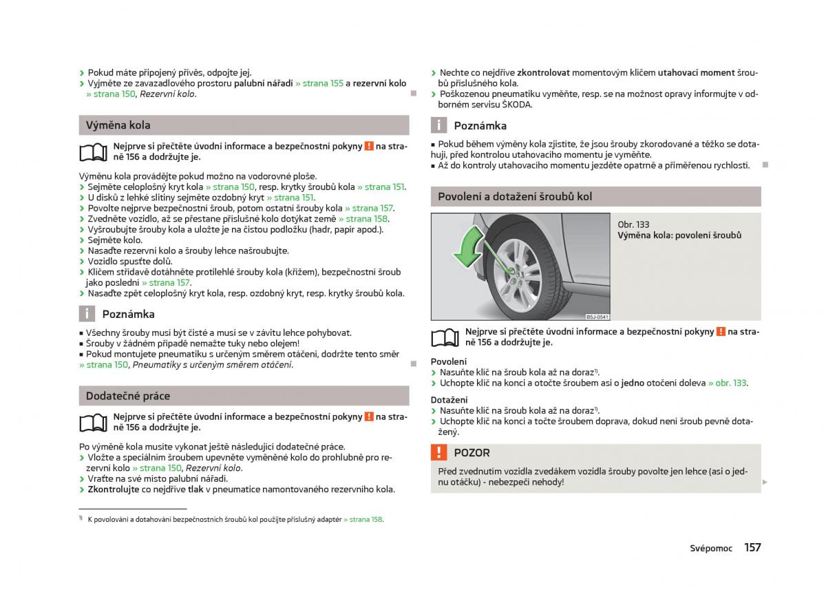 Skoda Fabia II 2 navod k obsludze / page 159