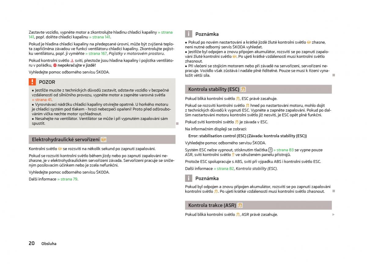 Skoda Fabia II 2 navod k obsludze / page 22