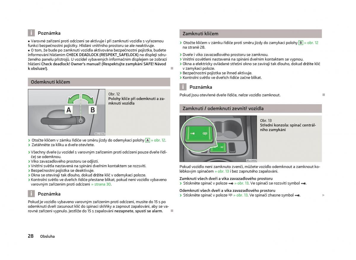 Skoda Fabia II 2 navod k obsludze / page 30