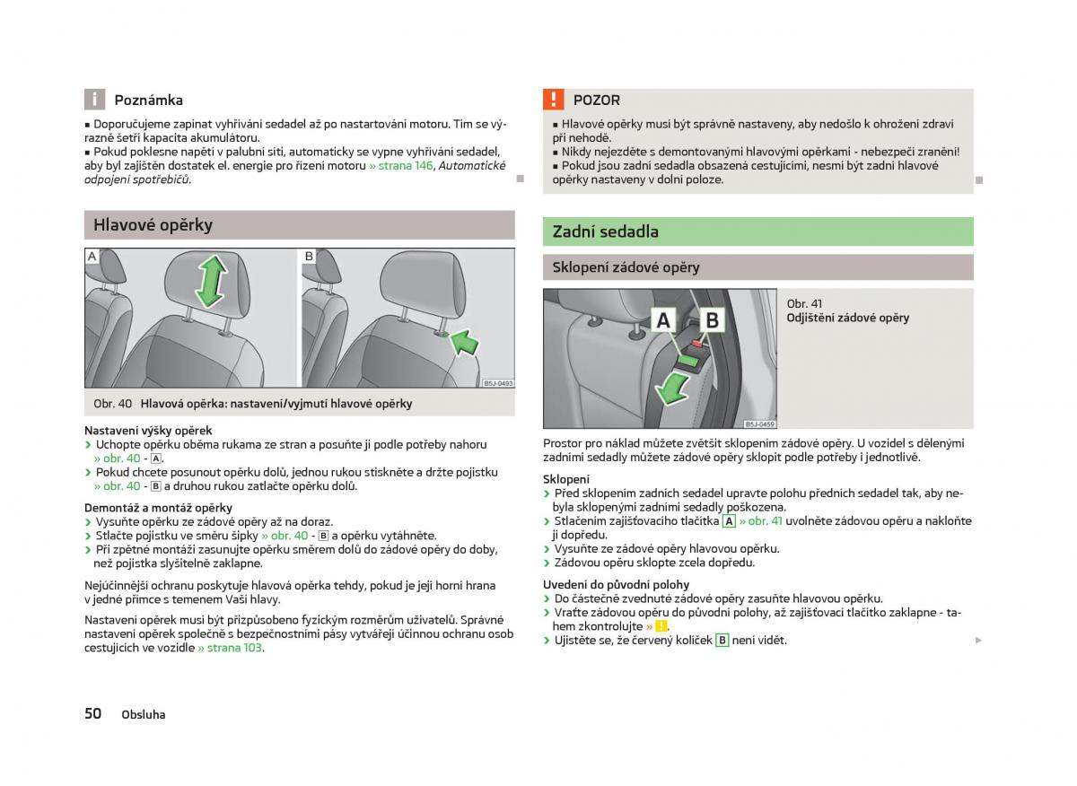 Skoda Fabia II 2 navod k obsludze / page 52