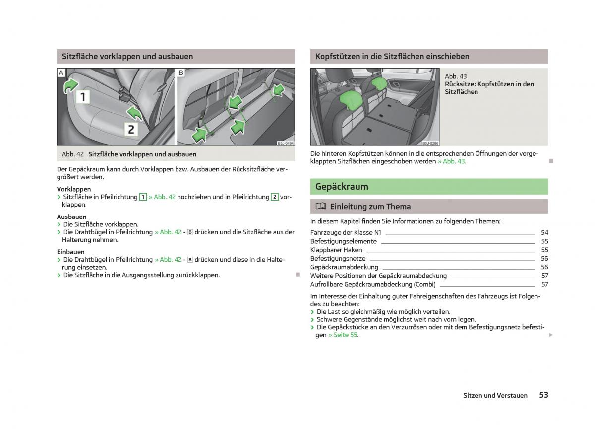 Skoda Fabia II 2 Handbuch / page 55