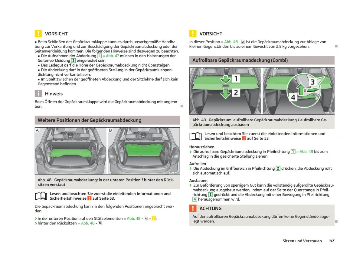 Skoda Fabia II 2 Handbuch / page 59