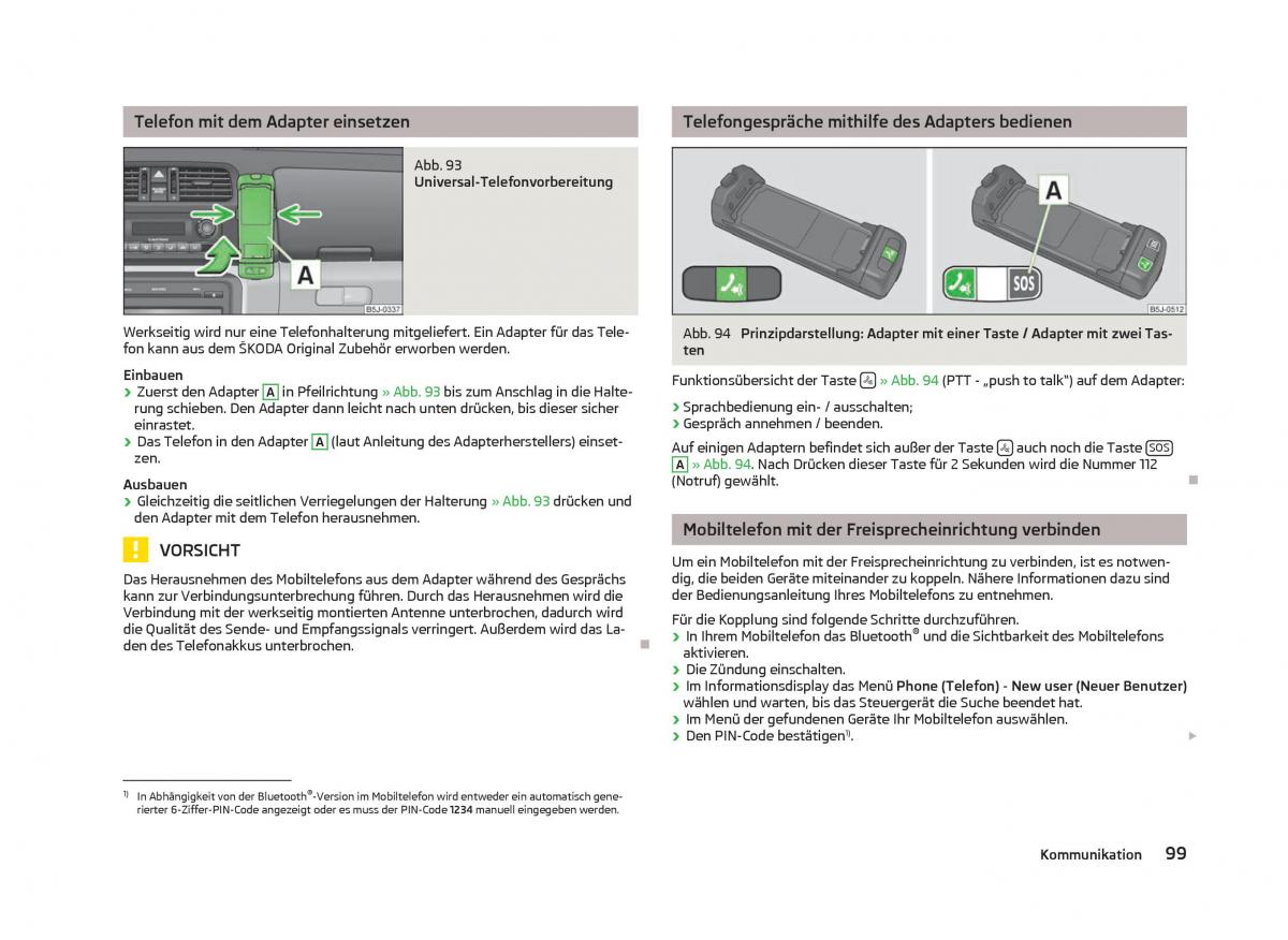 Skoda Fabia II 2 Handbuch / page 101