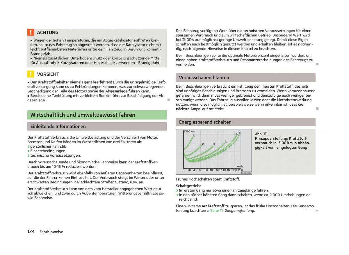 Skoda Fabia II 2 Handbuch / page 126