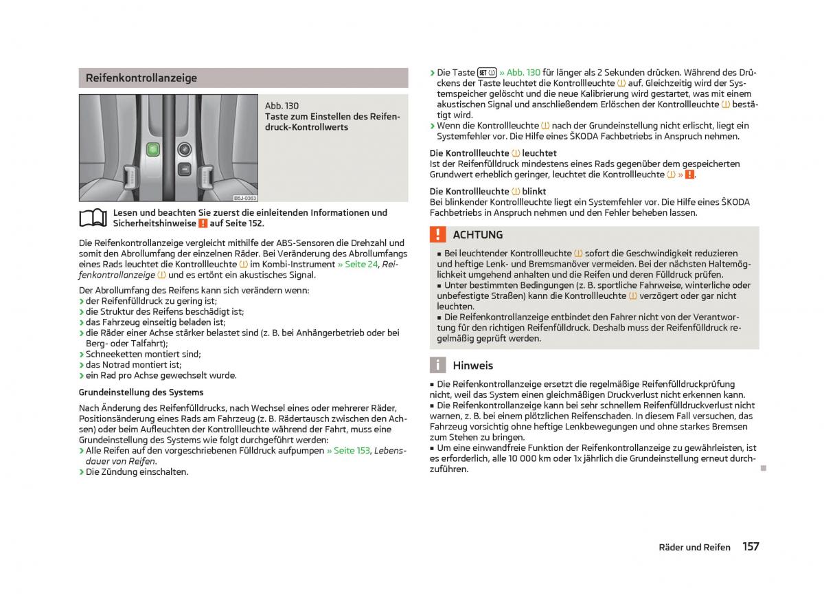 Skoda Fabia II 2 Handbuch / page 159