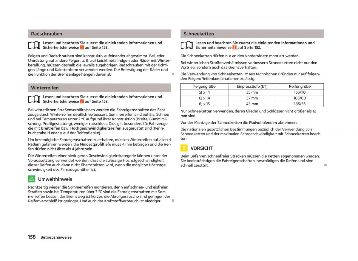 Skoda Fabia II 2 Handbuch / page 160