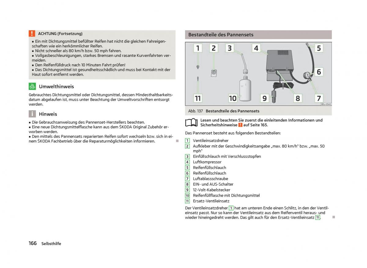 Skoda Fabia II 2 Handbuch / page 168