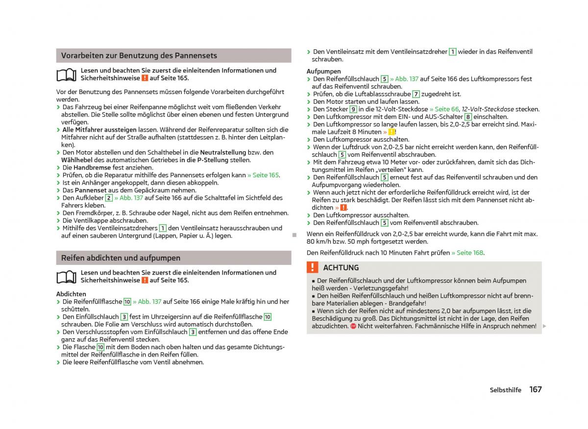 Skoda Fabia II 2 Handbuch / page 169