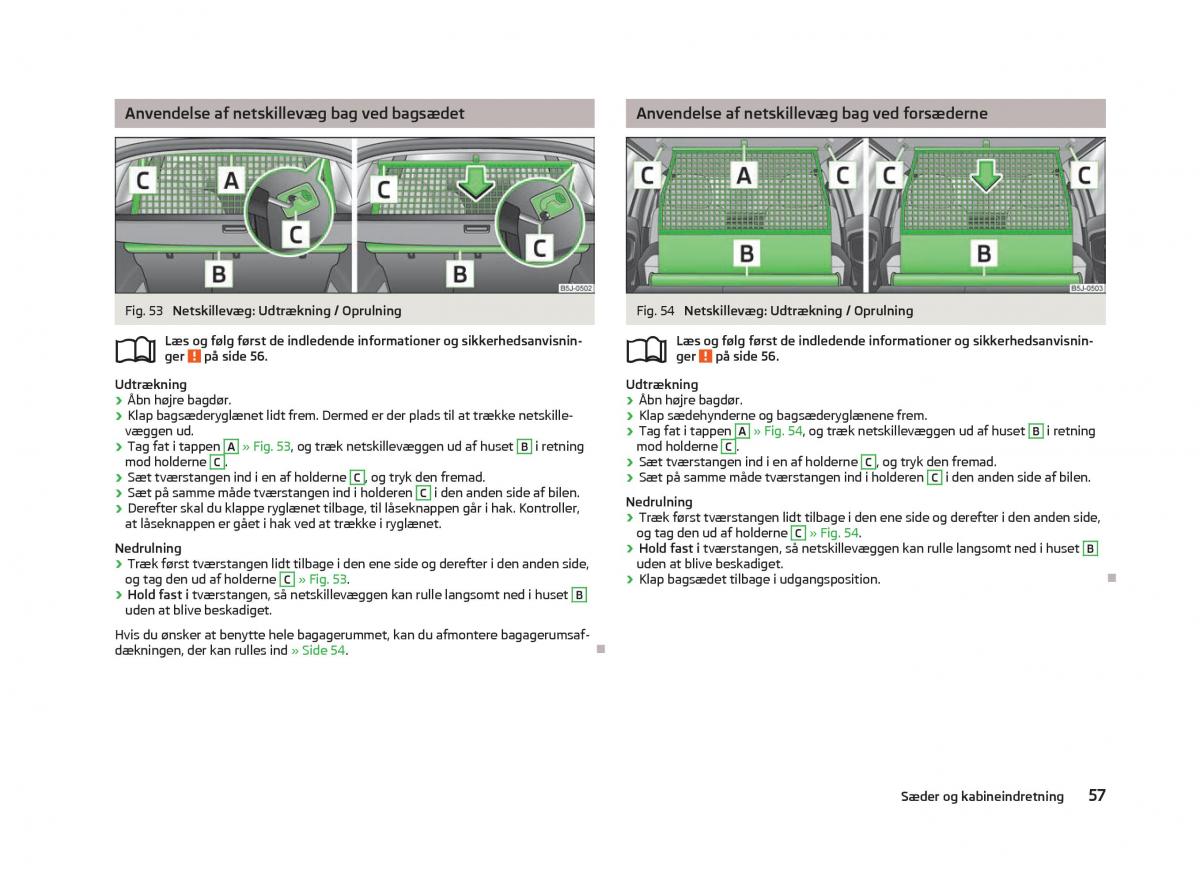 Skoda Fabia II 2 Bilens instruktionsbog / page 59