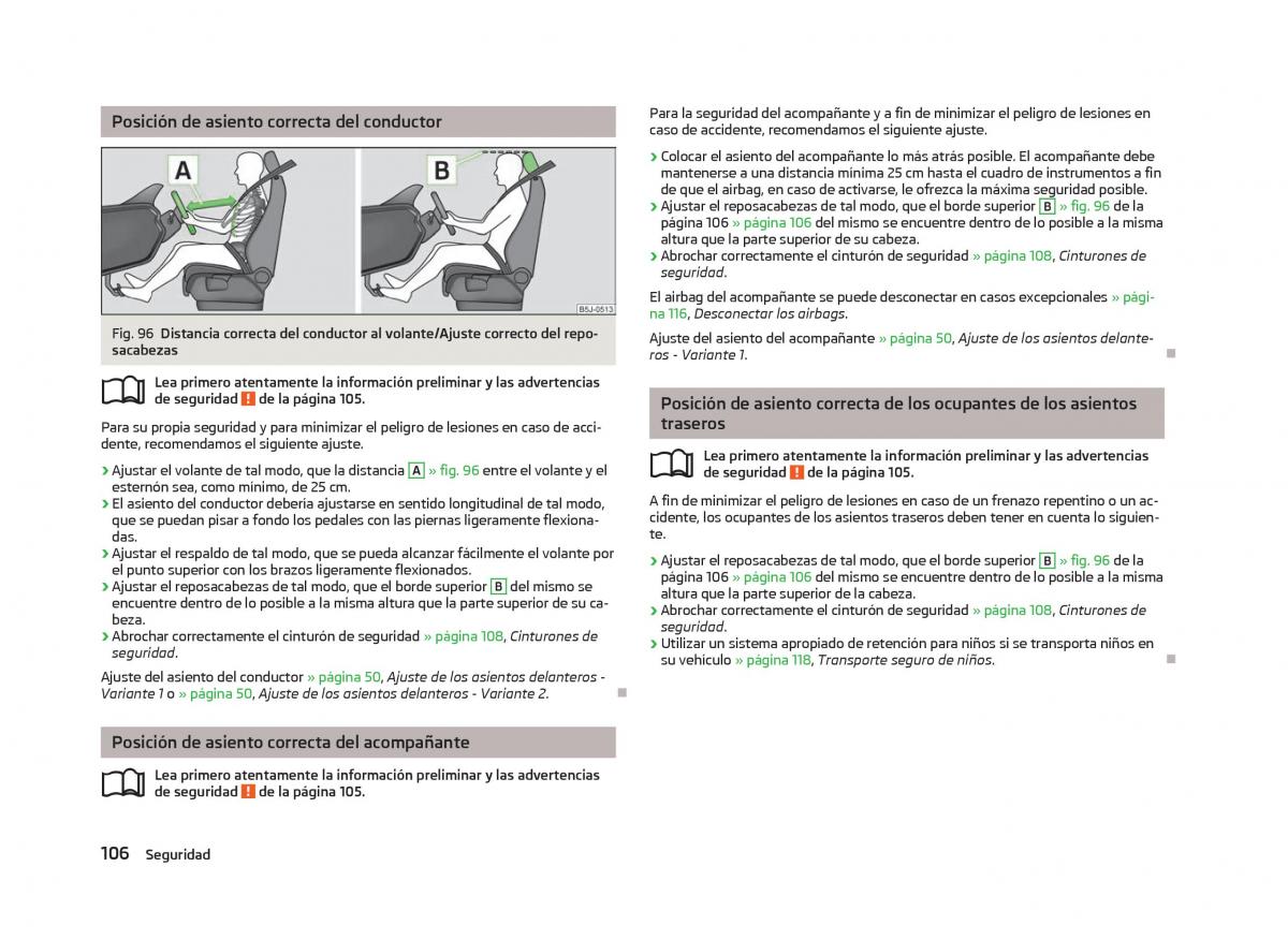 Skoda Fabia II 2 manual del propietario / page 108