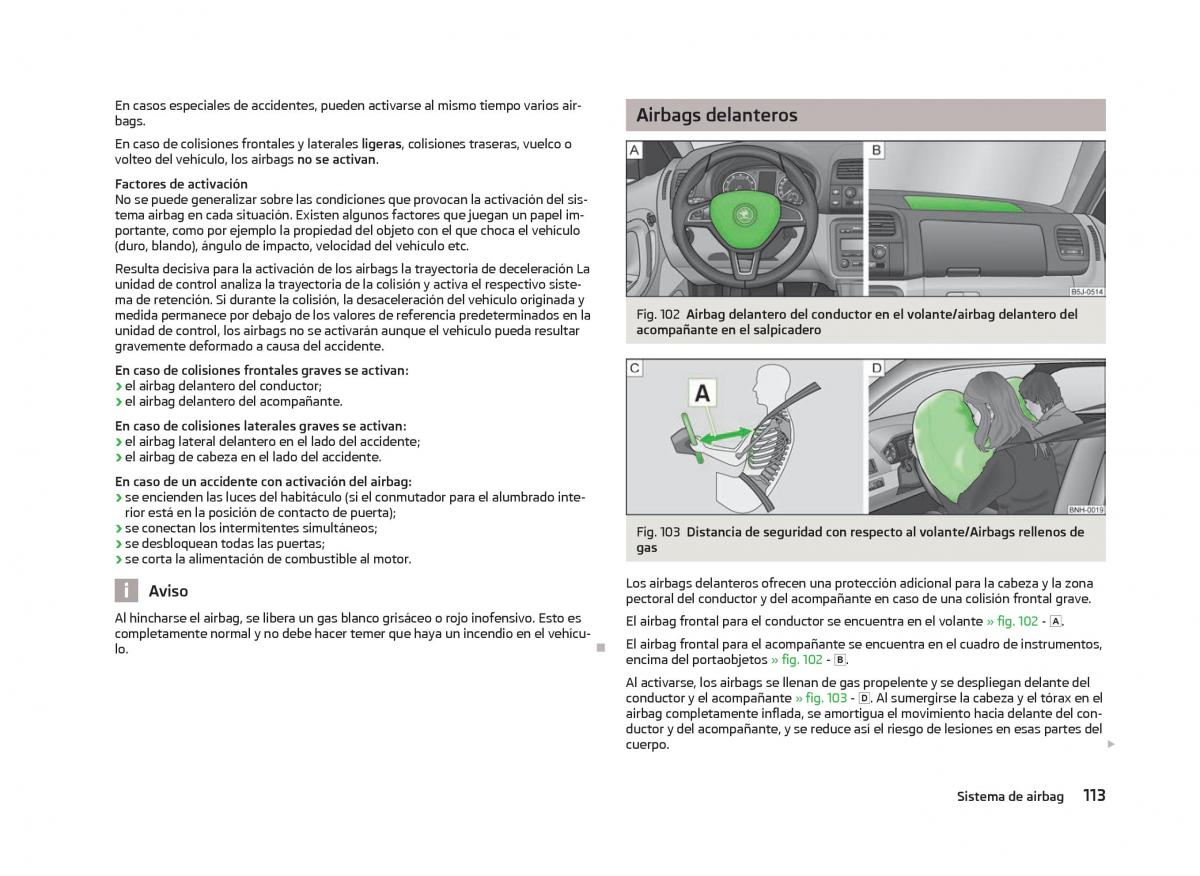 Skoda Fabia II 2 manual del propietario / page 115