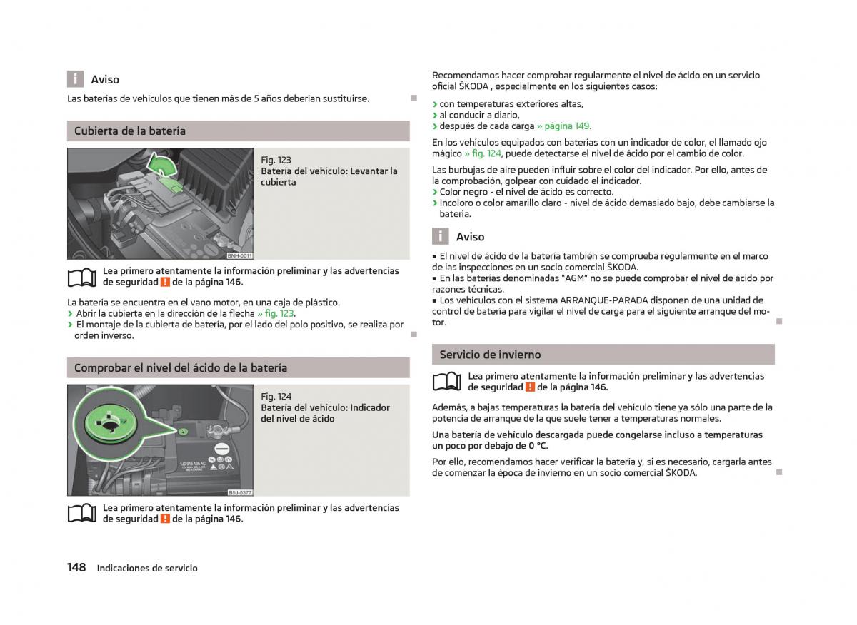 Skoda Fabia II 2 manual del propietario / page 150